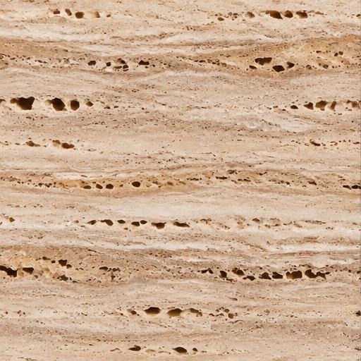 Close-up of Dune Travertine brushed texture