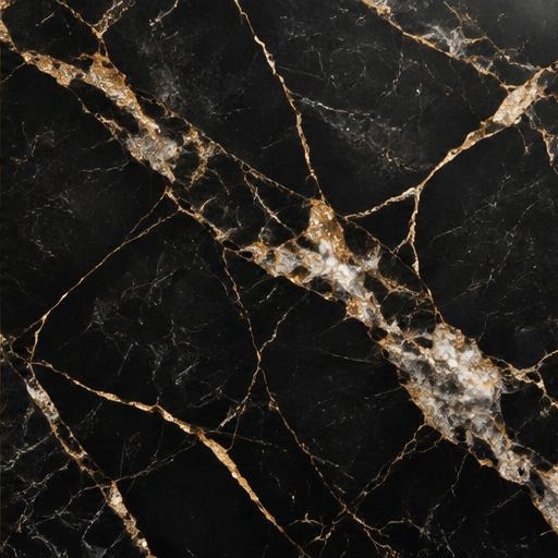 Close-up of Noir Streak polished texture