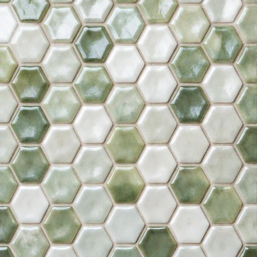 Close-up of Pearl Hex gloss texture
